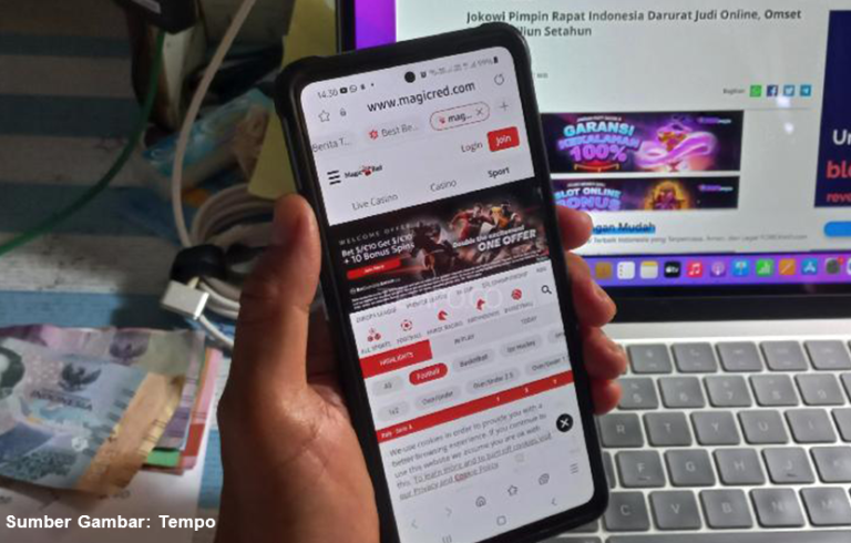 Judi Online Rugikan Masyarakat dan Ekonomi Nasional