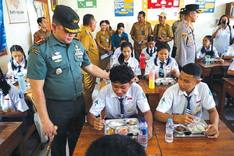Melalui Makan Bergizi Gratis, Pemerintah Dukung Pertumbuhan Ekonomi Lokal