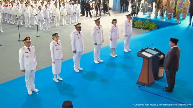 Presiden Prabowo Lantik 961 Kepala Daerah, Sinergi dengan Pusat Jadi Kunci Efektvitas Indonesia Maju