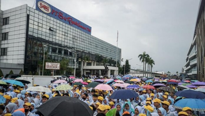 Mantan Pekerja Sritex Tolak Terprovokasi Demo