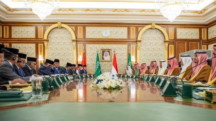 Presiden Prabowo Dukung Resolusi Damai Krisis Timur Tengah dalam Kunker ke Saudi