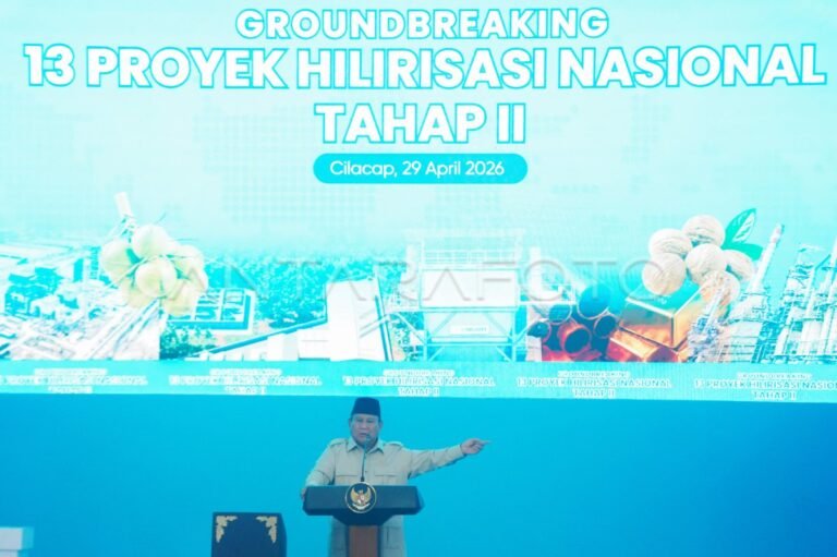 Baru, 13 Proyek Hilirisasi Sasar Energi, Minerba, dan Perkebunan Strategis Nasional