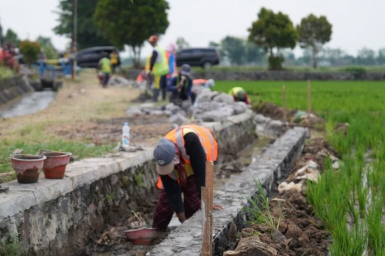 Mitigasi Krisis Iklim Dipercepat lewat Irigasi, Embung, dan Pompanisasi
